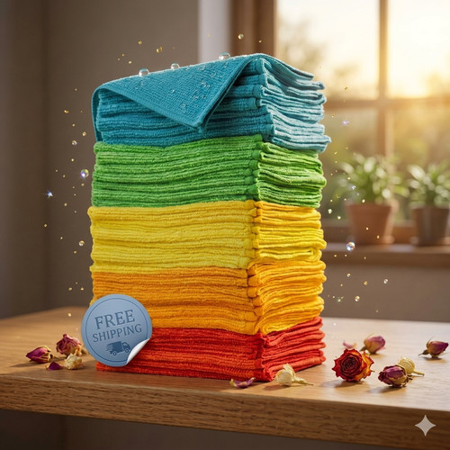 New microfiber cleaning cloth - microfiber,