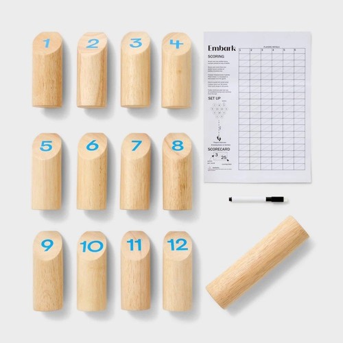 Embark wooden skittles outdoor - embark,