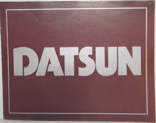 1977 datsun full line - full, sales