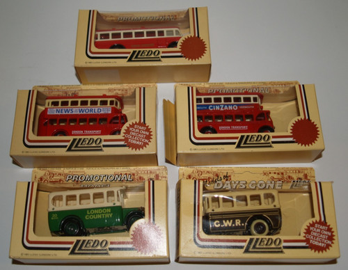 Diecast model buses lledo - diecast,