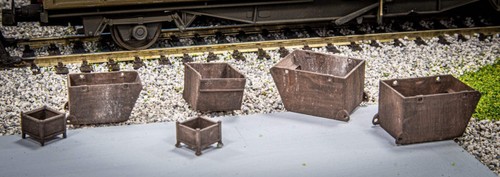 Scrap metal waste skips - metal,