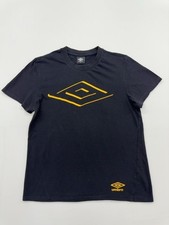 UMBRO Boys Black Sport Logo