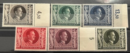 German reich 1943 set 6 - set,