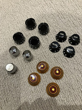 Various Guitar Control Knobs to fit Gibson, Fender, Epiphone, Squier Tele Strat