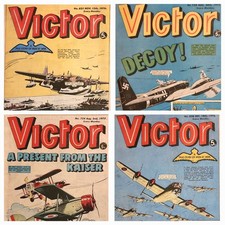 Vintage VICTOR Comics 1960s &