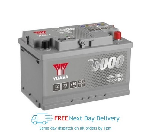 Yuasa ybx5100 smf battery - yuasa,