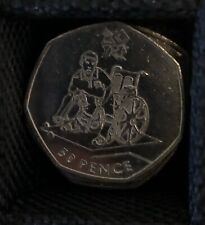 London Olympic 2012 50p Coin - Boccia - FREE POSTAGE