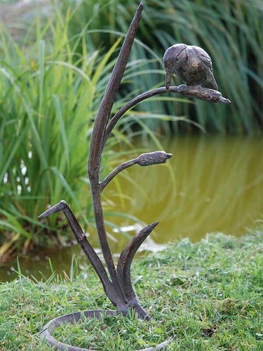 Kingfisher ornament cast - ornament,