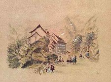 Pretty small Watercolor of