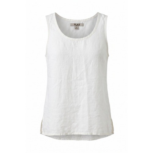 Flax 100 linen tank - tank, women