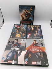 Marvel DVD Bundle Iron Man Trilogy, Ant-Man, Doctor Strange PG12