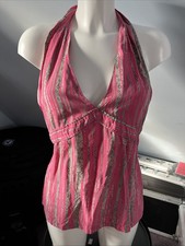 Silk Kenzo Halter Top Size 42
