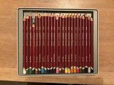 Derwent Pastel Pencils x 24, Used