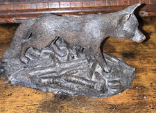 Fox Cold Cast Bronze