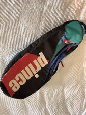 Vintage Prince Racket Bag, Tennis, Badminton. Prince Of Bel-Air. 90’s adjustable