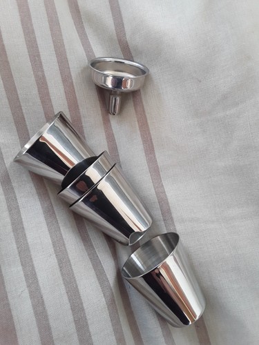 Stirrup cups and funnel - cups, in