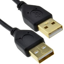 GOLD USB 2.0 A to A (Male to