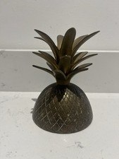 Vintage Brass Pineapple Lid