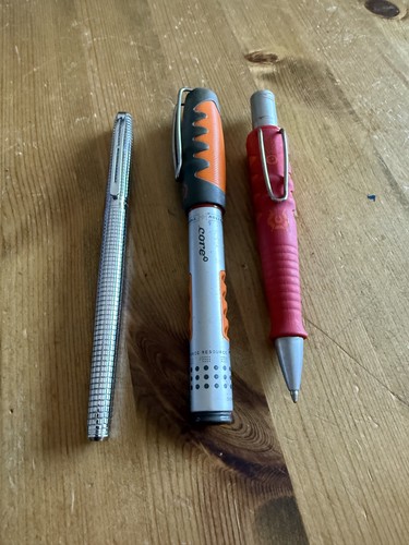 Rotring and zoppin pens - and,