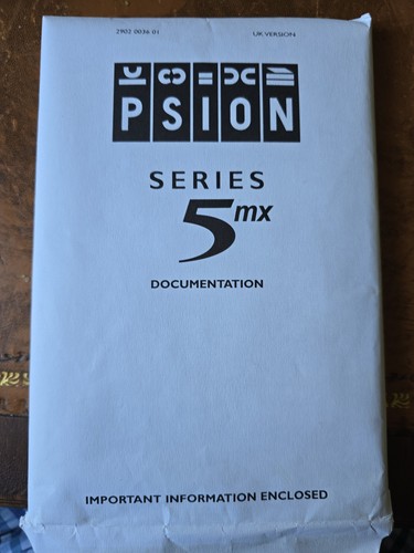 Psion 5mx documentaion pack - psion,