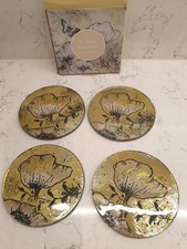 COASTERS Yellow Meadow boxed