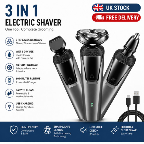 Cordless electric beard - cordless,