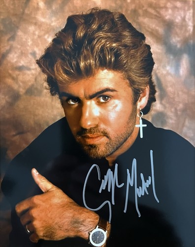 George michael signed - michael,