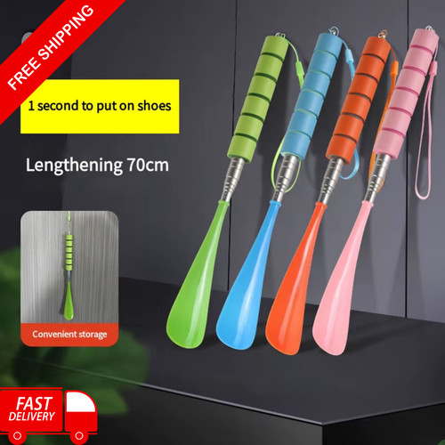 Stretchable long shoe - stretchable, horns