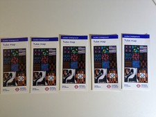 5x Pack Tube Map December 2024