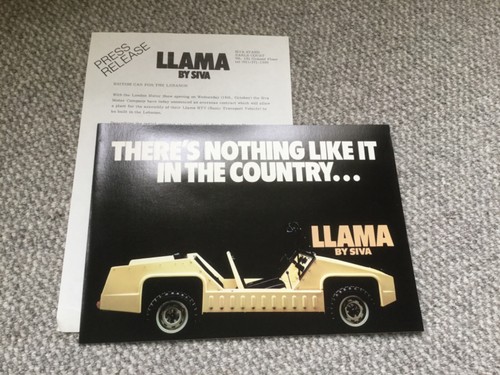 Siva llama mid - llama, 1970s