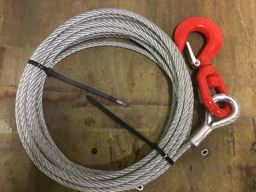 Winch cable 6000kg rated - winch,