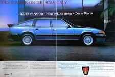 ROVER 'SD1 V8 Vitesse' Motor Car ADVERT : Original Vintage 1985 Print Ad -198