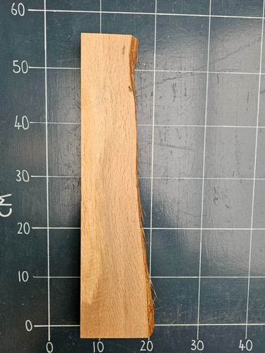Kiln dried planed oak slab - dried,