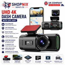 4K UHD Dash Cam Car DVR Night