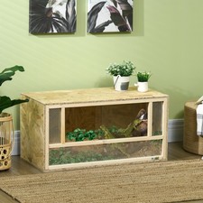 Wooden Reptile Terrarium for