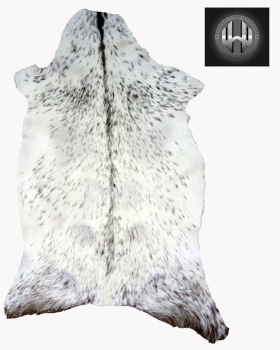 Goat hide rug natural - hide,