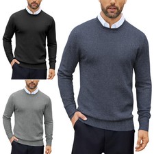 Mens Jumpers Pullover Crew