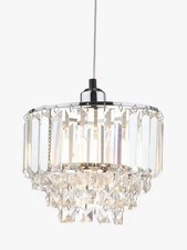 Laura Ashley Easy-Fit Ceiling Lights Crystal Pendant