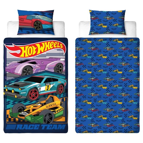 Hot wheels children bedding - wheels,