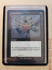 Arcane Signet Retro Etched Foil - MTG - Secret Lair Dan Frazier's - Free P&P