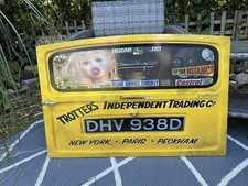 Large Wooden Sign Only Fools Horses Del Boy Trotter Man Cave Reliant Van Door