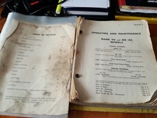 Jaguar mark V11 & XK120 Operating & Maintenance manual in original condition 