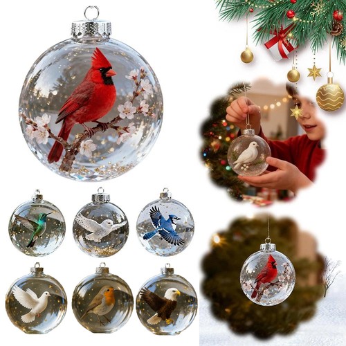 Christmas ornaments acrylic - christmas,
