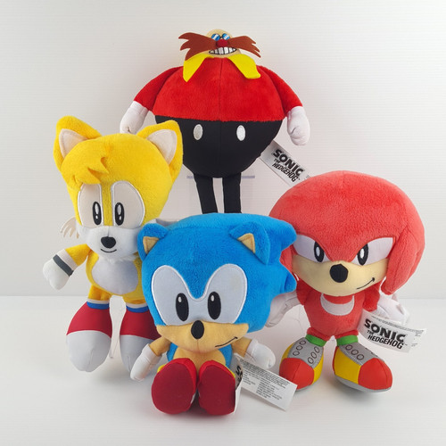Sonic the hedgehog plush - hedgehog,