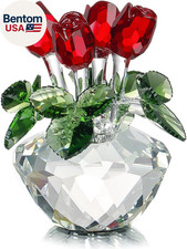 Red Rose Figurine Ornament