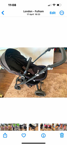 Quinny single pushchair pram - single,