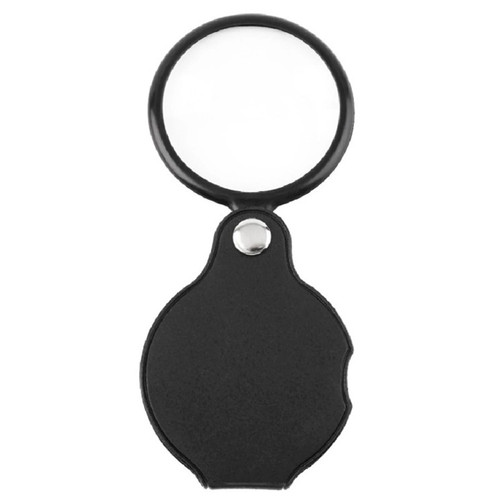 20x magnifying glass black - 20x, glass,