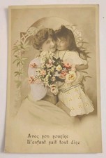 Mother & Child Flowers French