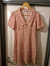 Primark Size 12 Tea Dress Red