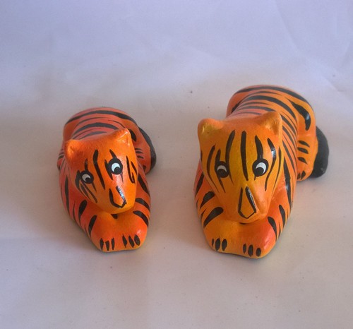 Pair mexican painted - pair, of